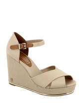 Feminine wedge-TOMMY HILFIGER
