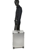 Valise Rigide Classic Rimowa Argent classic 972-63-4-vue-porte