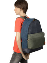 Sac � Dos 1 Compartiment Quiksilver Bleu youth access QYBP3478-vue-porte