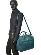 Sac De Voyage Cabine Spark Sng Samsonite Bleu spark sng 65N013-vue-porte
