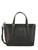 Sac Mini Cabas Honey Tommy hilfiger Noir honey AW06631