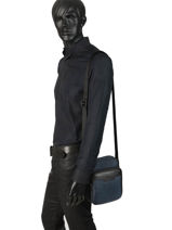 Crossbody Bag Azzaro Blue exclusive AZ475953-vue-porte