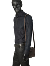 Messenger Bag Arthur et aston Black destroy 62-1042-vue-porte