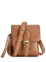 Sac Bandouli�re Desert Daisy Cuir Burkely Marron desert daisy 542083