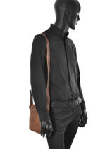 Crossbody Bag Etrier Black spider ESPI04-vue-porte