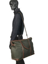 Sac De Voyage Cabine Equipier Foures Vert equipier F899-vue-porte