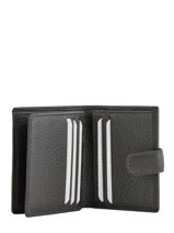 Leather Foulonn� Card Holder Yves renard Brown 2331-vue-porte