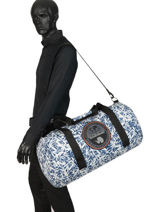 Sac De Voyage Bering Printed Napapijri Noir bering NOYIGS-vue-porte