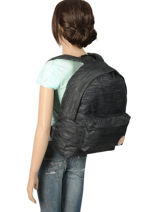 Sac � Dos 1 Compartiment Roxy Noir backpack RJBP3838-vue-porte