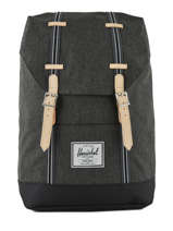 Backpack 1 Compartment Herschel Black offset 10066-O