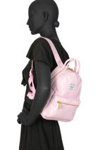 Sac � Dos Mini Nova Herschel Rose classics 10501-vue-porte