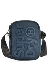 Sac Bandouli�re Superdry Bleu men bag M91003MT