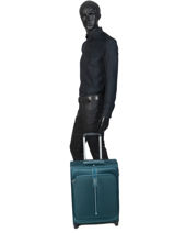 Valise Cabine Samsonite Noir popsoda CT4001-vue-porte