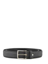 Ceinture Homme Ajustable Classic Petit prix cuir Noir classic 850-35