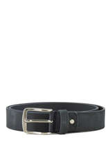 Ceinture Ajustable Petit prix cuir Noir jean 703-40
