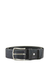 Ceinture Homme Ajustable Petit prix cuir Noir jean 1583-40