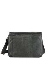 Sac Bandouli�re Destroy Cuir Arthur et aston Noir destroy 62-1075
