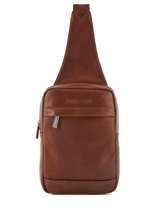 Sac Bandouli�re Jasper Cuir Arthur et aston Marron jasper 1589-40