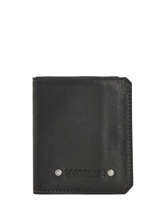 Porte-monnaie Cuir Foures Noir baroudeur 09255