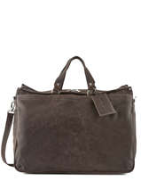 Sac De Voyage Destroy Cuir Arthur et aston Noir destroy 62-1077