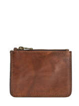 Porte-monnaie Tuscany Cuir Chiarugi Marron street 51094