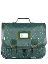 Cartable 2 Compartiments Tann's Noir fantaisie fille 41277