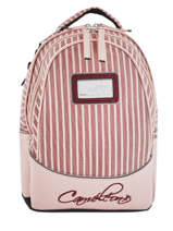 Sac � Dos Enfant 2 Compartiments Cameleon Rose retro vinyl REV-SD31