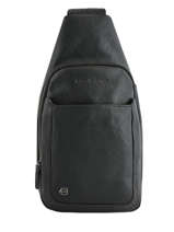 Sac Bandouli�re Piquadro Noir black square CA4827B3