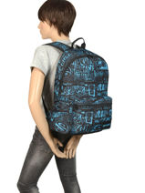 Sac � Dos 1 Compartiment Avec Trousse Assortie Rip curl Bleu frame deal BBPNX4-vue-porte
