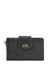 Portefeuille Cuir Michael kors Noir money pieces T9GFDW7L