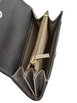 Purse Leather Lancaster Black signature 127-01-vue-porte