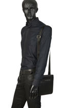 Sac Bandouli�re Tommy hilfiger Noir business AM04755-vue-porte