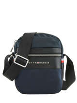 Sac Bandouli�re Tommy hilfiger Bleu nylon mix AM04765