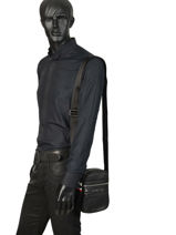 Crossbody Bag Tommy hilfiger Black novelty mix AM04887-vue-porte