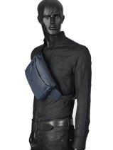 Sac Banane Rains Bleu boston 1311-vue-porte