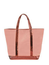 Le Cabas Moyen Paillettes Vanessa bruno Rose cabas 1V40413