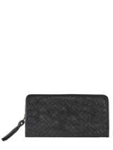 Portefeuille Cuir Basilic pepper Noir dynamic BDYN91