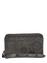 Portefeuille Albita Desigual Gris albita 19WAYP44