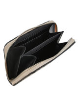 Longchamp La voyageuse lgp Porte-monnaie Beige-vue-porte