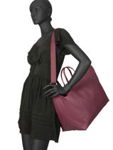 Sac De Voyage L.12.12 Concept Lacoste Rouge l.12.12 concept NF1947PO-vue-porte