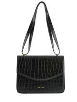 Sac Bandouli�re Croc Nat et nin Noir croc HERMIONE