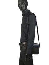 Small crossbodybag bicolor-HEXAGONA-vue-porte