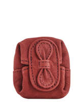 Porte-monnaie Cuir Nat et nin Rouge vintage SWEETIE