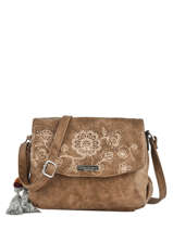 Sac Bandouli�re Corno Nero Les tropeziennes Marron corno nero COR04