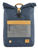 Sac � Dos Roll Top Cycling Classic Faguo Bleu classic 19LU0901