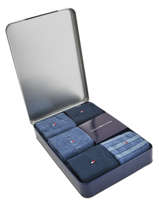 Coffret cadeau 5 paires de chaussettes-TOMMY HILFIGER