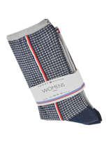 Chaussettes femme 2 paires-TOMMY HILFIGER