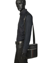 Crossbody Bag Tommy hilfiger Black business AM05340-vue-porte