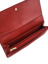 Longchamp Cavalcade Portefeuilles Rouge-vue-porte
