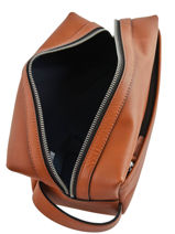 Trousse De Toilette Casual Cuir Tommy hilfiger Marron casual leather AM05316-vue-porte